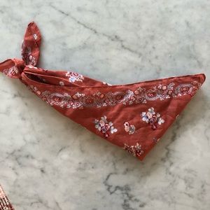 Madewell pink scarf